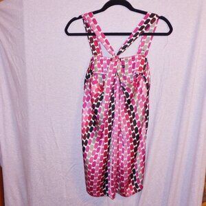 New York & Company Twist Front Tank Top Size Small